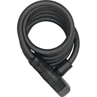 ABUS Fietsslot Spiraalkabelslot - Primo 5510K - Security level 3 - zwart - 180 cm - Geschikt voor stadsfietsen en kinderfietsen