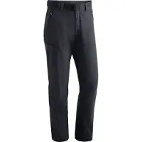 Maier Sports Heren Oberjoch Broek (Maat 5XL, Zwart)