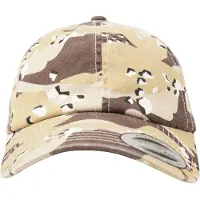 Brandit Low Profile Camo Washed Cap Maat