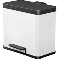 Hailo Pedaalemmer Oko Duo Plus maat L 17+9 L wit 0630-230 online kopen