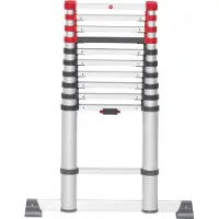 Hailo Ladder | | 3.22 meter (11 treden, Inschuifbaar, Muurbeschermer)