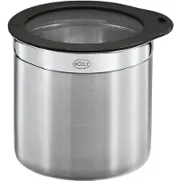 Rösle Dose met luchtdichte deksel, diameter 12 cm, hoogte 12 cm, artikelnummer 16557, EAN-code 4004293165572