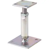 Alberts GAH.ALBERTS Paalhouder 70x70 mm hoogte verstelbaar 150-190 mm thermish verzinkt