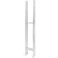 Alberts Beslag H-paalhouders lichte breedte 111 mm
