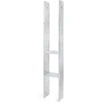 Alberts Beslag H-paalhouders lichte breedte 116 mm