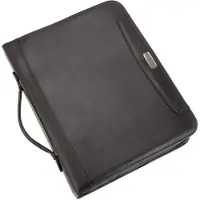 Alassio JU-96086-1 Schrijfmap Alassio Mares A4 Zwart Imitatieleer