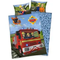 Herding Beddengoed met het thema brandweerman Sam