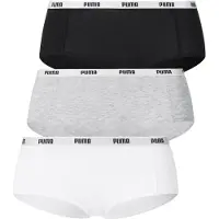 Puma Broekje grijs gemêleerd / zwart / wit