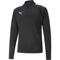 Puma Sportsweatshirt 'Team Liga' zwart / wit