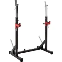 Hammer Core 2.0 Halterstangrek | Verstelbaar Gewichtsrek | Halterschijfhouder | Tot 120 kg