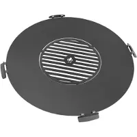 Cookking grillplaat met grillrooster, zwart, diameter 78 cm