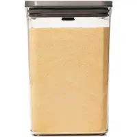 Oxo - POP Steel Voorraadbus - Groot - 4,2 Liter