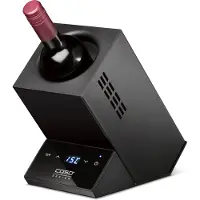 Caso WineCase One Black Wijnkoeler voor een fles - Zwart