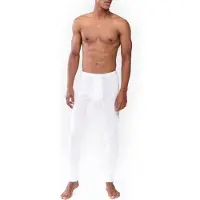 Mey Noblesse Regular Fit Lange onderbroeken wit, Effen