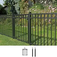 GAH Alberts Deur met enkel hek Circle Breedte: 96,5 cm, hoogte: 100 en 120 cm, verschillende kleuren