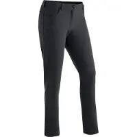 Maier Sports - Women's Charlotte - Winterbroek 36 - Regular, zwart