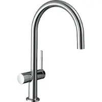 Hansgrohe Talis M54 ééngreeps keukenmengkraan 220 met stopkraan voor vaatwasser, chroom
