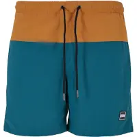 Urban Classics Zwemshorts donkerblauw / bruin