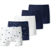 Schiesser Onderbroek blauw / navy / wit