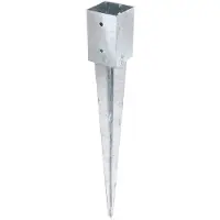 Vimar Einschlagbodenhülse a91xb91xc150xd750mm Stahl roh feuerverzinkt