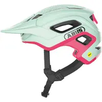 ABUS Fietshelm CLIFFHANGER MIPS iced mint M - 54-58 cm - turquoise - Geschikt voor gebruik op mountainbikes - 350 g