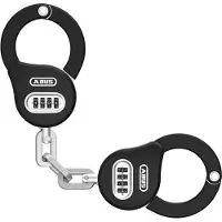 ABUS 10 Bk Kettingslot Zilver
