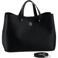 Tommy Hilfiger Shopper zwart / zilver