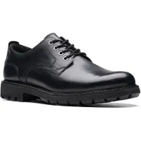 Clarks Veterschoen 'Batcombe' zwart