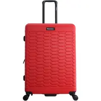 Discovery - Reptile | Harde Koffer / Trolley / Reiskoffer / Valies - 77 cm (Large) - Rood - Rood / Large