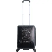 Discovery kleine trolley handbagage | Koffer = Stone - 55 cm (S) - Zwart - Zwart / Small