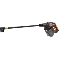 WORX WG633E, Compact, Accu, 6 meter, Hoge druk, Zwart, Oranje, IPX5