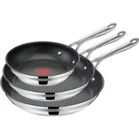 Tefal Cook Smart - Koekenpannenset - 20/24/28 cm - Inductie - PFAS-vrij - Geschikt voor alle warmtebronnen