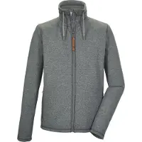 G.I.G.A. by Killtec heren vest - gebreid heren vest fleece - dun - 41445 - groen - maat 3XL