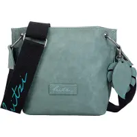 Fritzi aus Preußen Schoudertas 'Eco Fritzi03' petrol / jade groen / zwart