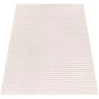 Paco Home Vloerkleed Voor Binnen En Buiten Balkon Terras Scandinavisch Boho Eenkleurig 60x100 cm