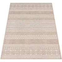 Paco Home In-& Outdoor Vloerkleed Balkon Terras Keukenvloerkleed Modern Boho Ethno Patroon 80x150 cm