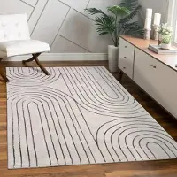 Paco Home Vloerkleed Woonkamer Laagpolig Patroon Bloemen Regenboog Patroon Geometrisch 200x290 cm