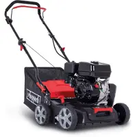Scheppach SC55P - Benzine Verticuteermachine - 212cc - 4000W - 40cm werkbreedte - 4 dieptestanden (van -15 tot +15mm) - 40L opvangbak - Voor gazons tot 1400m²