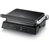 Severin KG 2399 - Contactgrill - 1.800 W - 5 Automatische programma's - Zwart