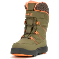 Kamik - Kid's Stance 2 - Winterschoenen 22, olijfgroen/bruin