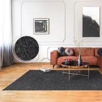 Paco Home Vloerkleed Woonkamer Laagpolig Eenkleurig Zacht Wasbaar In Wasmachine 200x280 cm