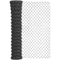 Alberts 604691 maasvlechtwerk | verschillende lengtes en hoogtes - naar keuze in verschillende kleuren | antraciet | hoogte 125 cm | lengte 25 m
