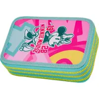 CoolPack Minnie Penhouder Drie Compartimenten Volledig uitgerust