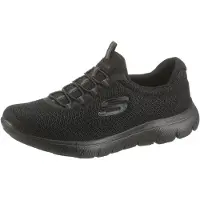 SKECHERS Slip-on 'Summits' zwart