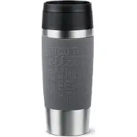 EMSA Travel Mug Classic 36 ml Grijs, Roestvrijstaal