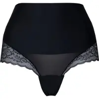 Magic bodyfashion Shapingslip 'Tummy Shaper Lace' zwart