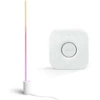 Philips Hue Bundel: Signe Gradient Vloerlamp Wit + Bridge