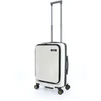 National Geographic Uitbreidbare Handbagage Harde Koffer / Trolley / Reiskoffer - 56.5 cm (Small) - Lodge - Wit - Wit / Small