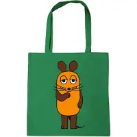 Logoshirt Schultertasche Baumwolltasche Die Sendung mit der Maus