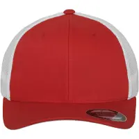 Flexfit Cap Mesh 2-tone Rood Man
